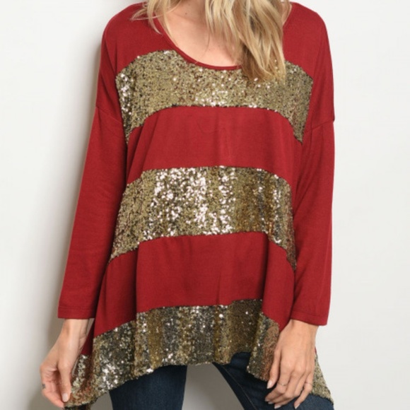 Tops - SPARKLE AND SHINE TOP